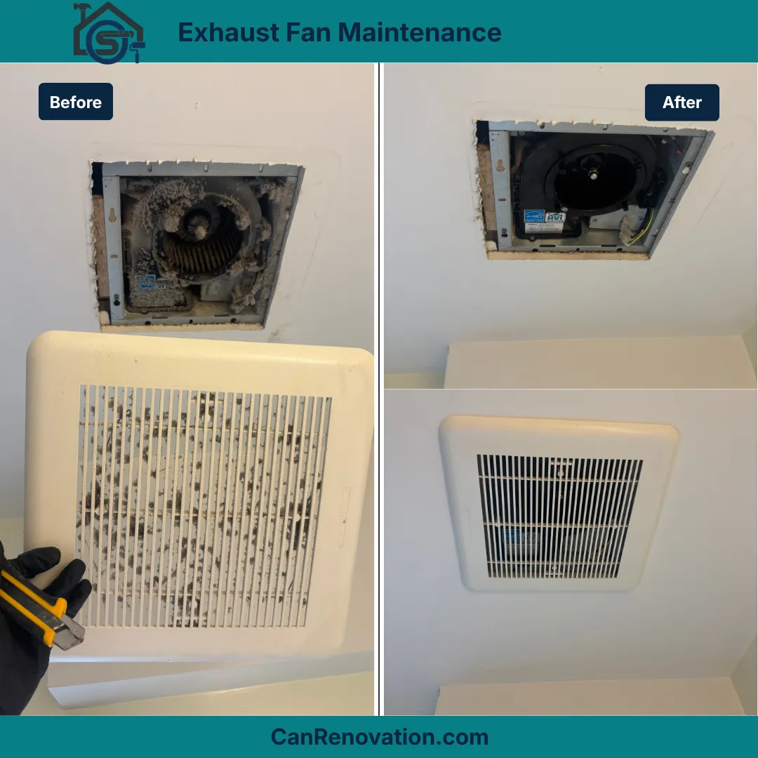 Bathroom Exhaust Fan Maintenance – Toronto
